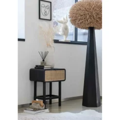 LANA DECO - Vase design en céramique "cruche" 35cm beige