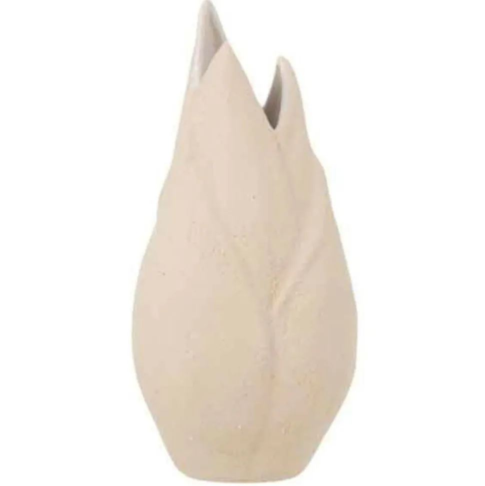 LANA DECO - Vase design en céramique "adema" 25cm beige