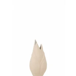 LANA DECO - Vase design en céramique "adema" 25cm beige