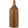 LANA DECO - Vase design en céramique "cabisy" 40cm marron