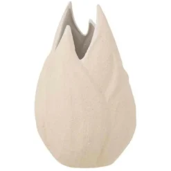 LANA DECO - Vase design en céramique "adema" 31cm beige