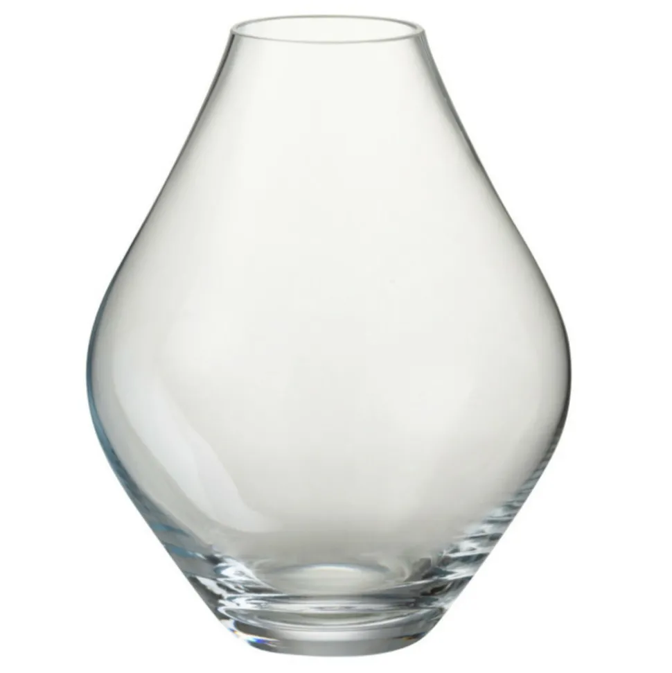 LANA DECO - Vase design en verre "abby" 24cm transparent