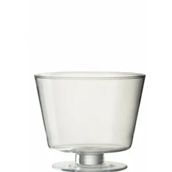 LANA DECO - Vase design en verre "olivia" 19cm transparent