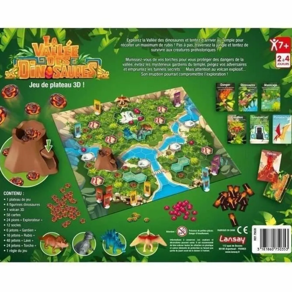 LANSAY - Jeu de magie et télépathie - lansay - la vallée des dinosaures - mixte