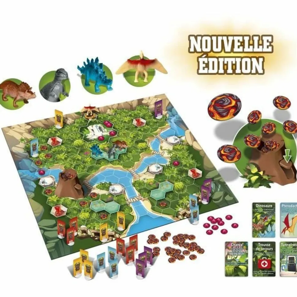 LANSAY - Jeu de magie et télépathie - lansay - la vallée des dinosaures - mixte