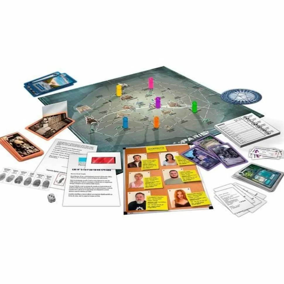 LANSAY - Jeu de société - lansay - les mysteres de paris