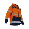 LEBEURRE - LMA - Veste softshell 2 en 1 cible orange fluo/marine t5 - lma