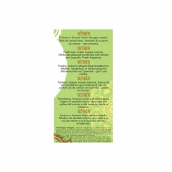 LES ENCENS DU MONDE - Encens indien vétiver 80 bâtonnets de 45 min