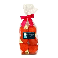 LES GOURMANDISES DE SOPHIE - Sachet confiseries : grosses fraises guimauves - 105g