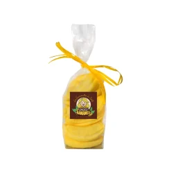 LES GOURMANDISES DE SOPHIE - Sachet confiseries : guimauves choco bananes - 125g