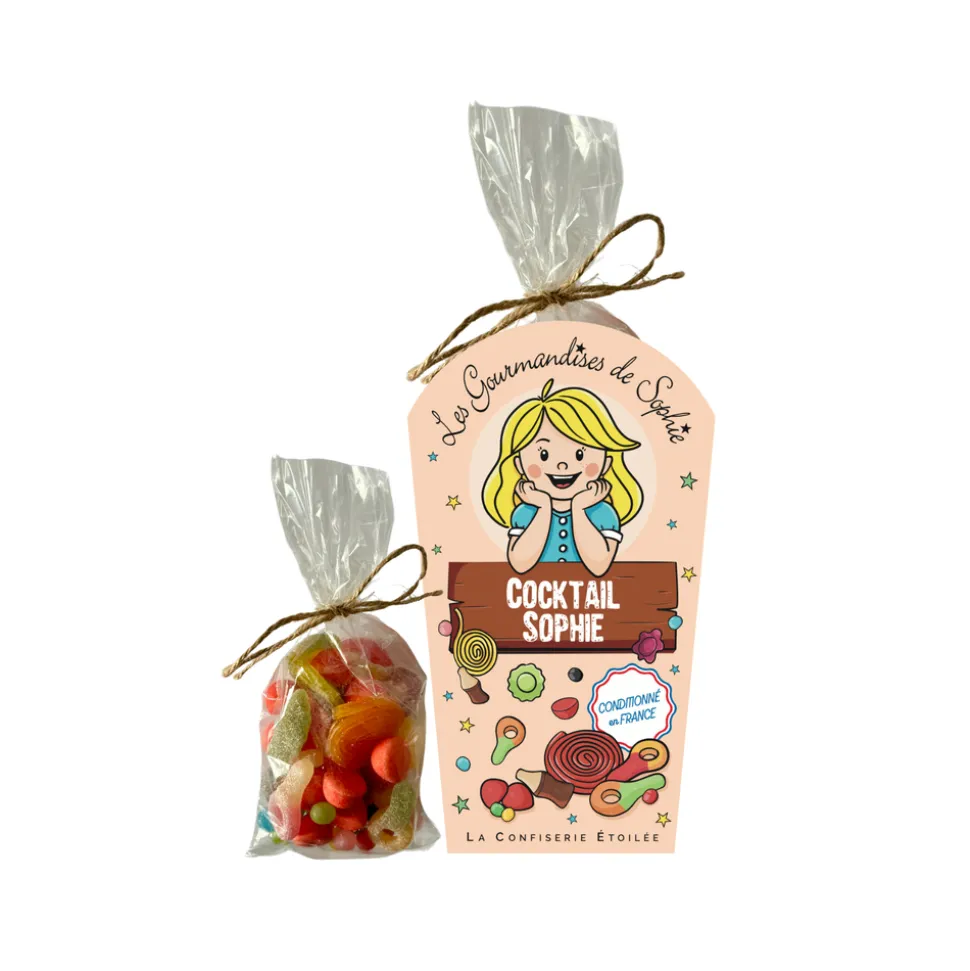LES GOURMANDISES DE SOPHIE - Sachet de confiseries, cocktail Sophie - 185g