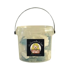 LES GOURMANDISES DE SOPHIE - Seau confiseries : duo fraîcheur, pastilles à la menthe - 190g