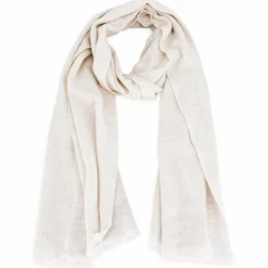 LES JARDINS DE LA COMTESSE - Echarpe cachemire beige amande