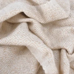 LES JARDINS DE LA COMTESSE - Echarpe cachemire et laine camel