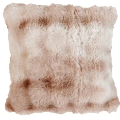 LINDER - Linder - coussin imitation fourrure doux aspect ombré