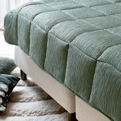 LINDER - Linder - jeté de lit - effet froissé