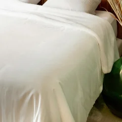 LINDER - Linder - jeté de lit réversible polaire/motif jacquard