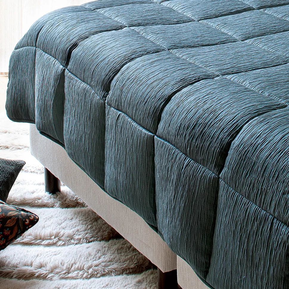 LINDER - Linder - jeté de lit - effet froissé