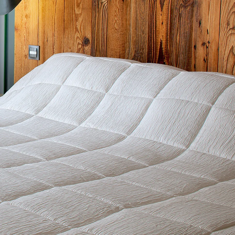 LINDER - Linder - jeté de lit - effet froissé