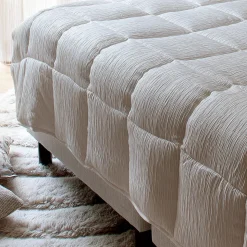 LINDER - Linder - jeté de lit - effet froissé