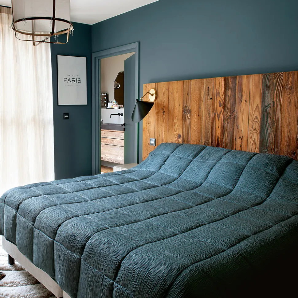 LINDER - Linder - jeté de lit - effet froissé