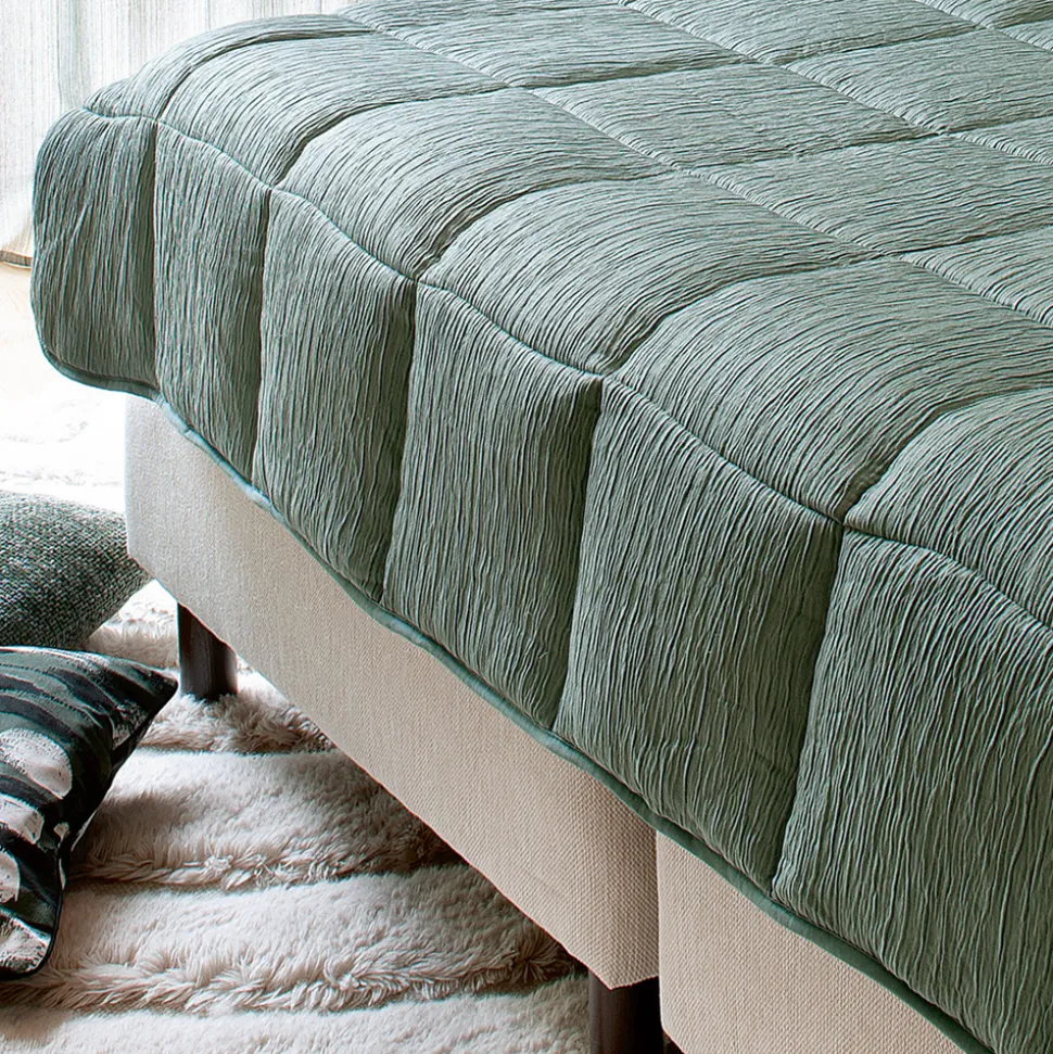 LINDER - Linder - jeté de lit - effet froissé