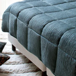 LINDER - Linder - jeté de lit - effet froissé