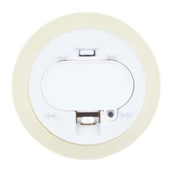 LOTTI - Lot de 3 bougies cylindriques ø5,2cm cire couleur ivoire finition rustique rustic led blanc chaud lotti