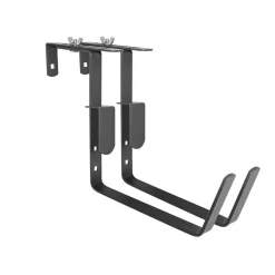 LOUIS MOULIN - Lot de 2 supports fixations réglables pour jardinière anthracite 18 cm