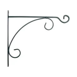 LOUIS MOULIN - Potence en métal, anthracite L. 32 cm