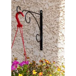 LOUIS MOULIN - Potence en métal, anthracite L. 32 cm