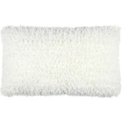 LOVELY CASA - Lovely casa - coussin rectangulaire imitation peau de mouton