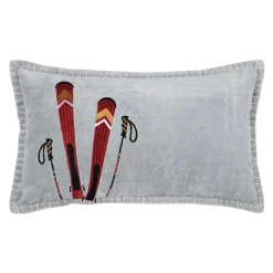 LOVELY CASA - Lovely casa - coussin rectangulaire ski en velours