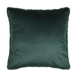 LOVELY CASA - Lovely casa - coussin carré fausse fourrure avec recto velours