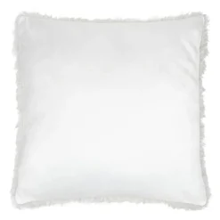 LOVELY CASA - Lovely casa - coussin carré fausse fourrure - effet poils longs