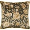 LOVELY CASA - Lovely casa - coussin velours à motif floral