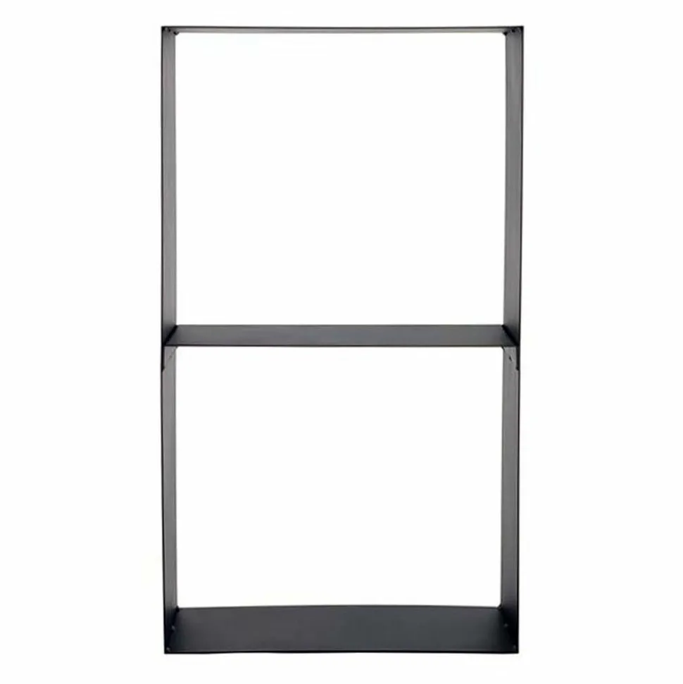 MAGNUS - Porte-bûches 2 étages en acier lublin