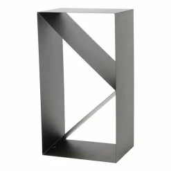 MAGNUS - Porte-bûches design 3 compartiments en acier lodz