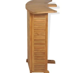 MAISON EXCLUSIVE - Table pliable de bar 155x53x105 cm bois de teck solide