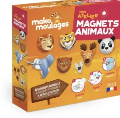 MAKO CRÉATIONS - Mon atelier magnets animaux - mako moulages