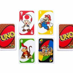 MATTEL GAMES - Jeu de cartes uno super mario bros mattel games