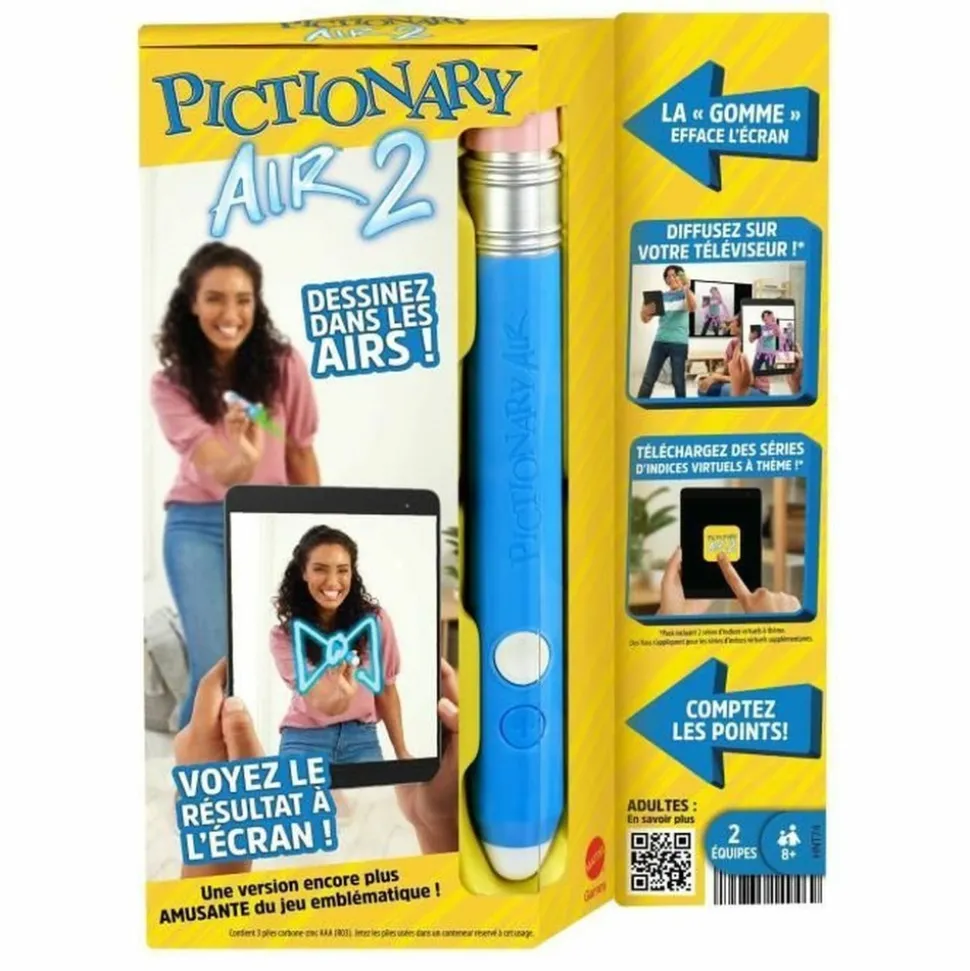 MATTEL GAMES - Jeu de plateau - mattel games - pictionary air 2