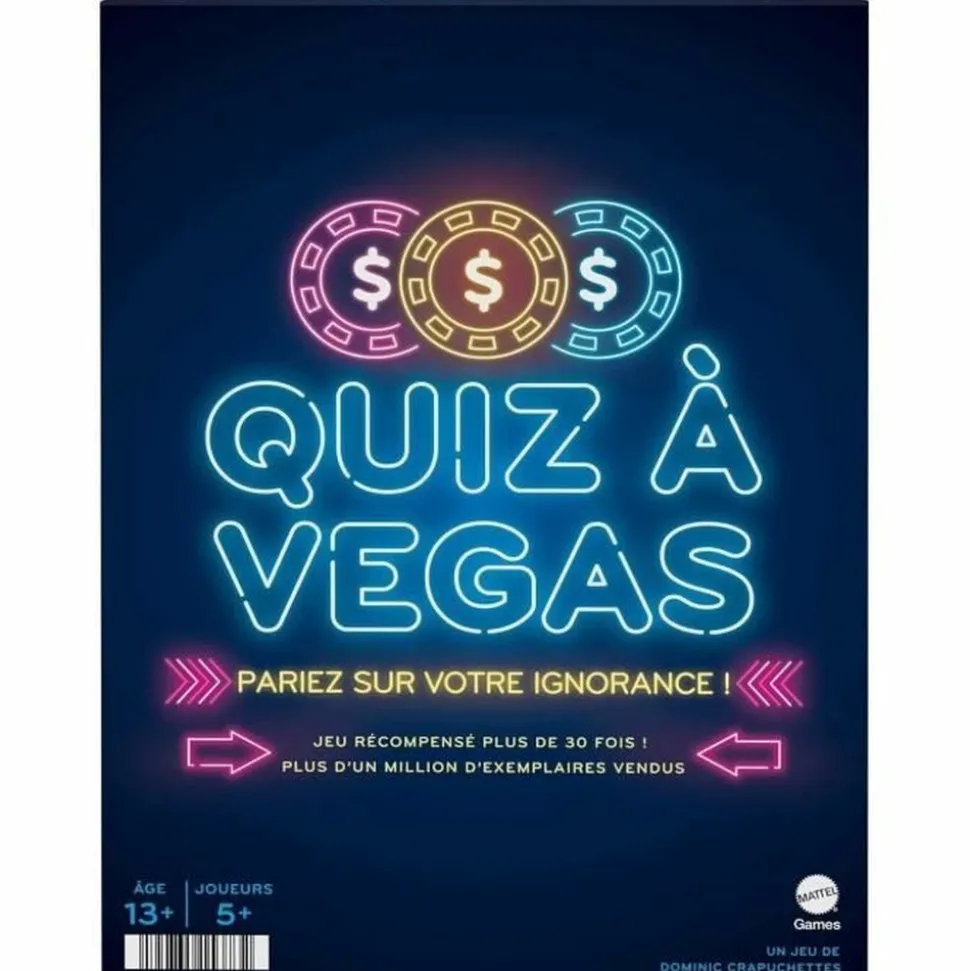 MATTEL GAMES - Mattel games - quiz a vegas