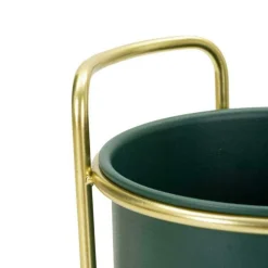 MAURO FERRETTI - Set de 2 cache-pots en métal coloré grent slim