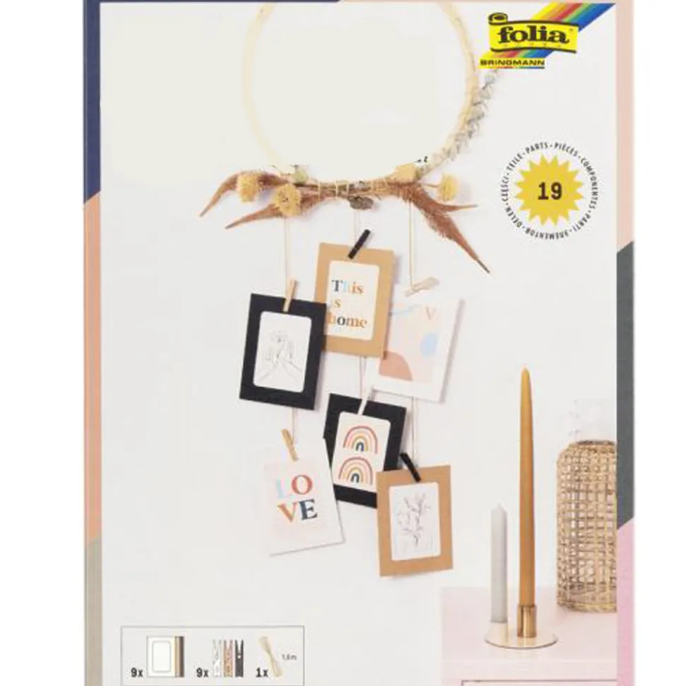 MES COURSES EN VRAC - Guirlande de cadres photos à fabriquer