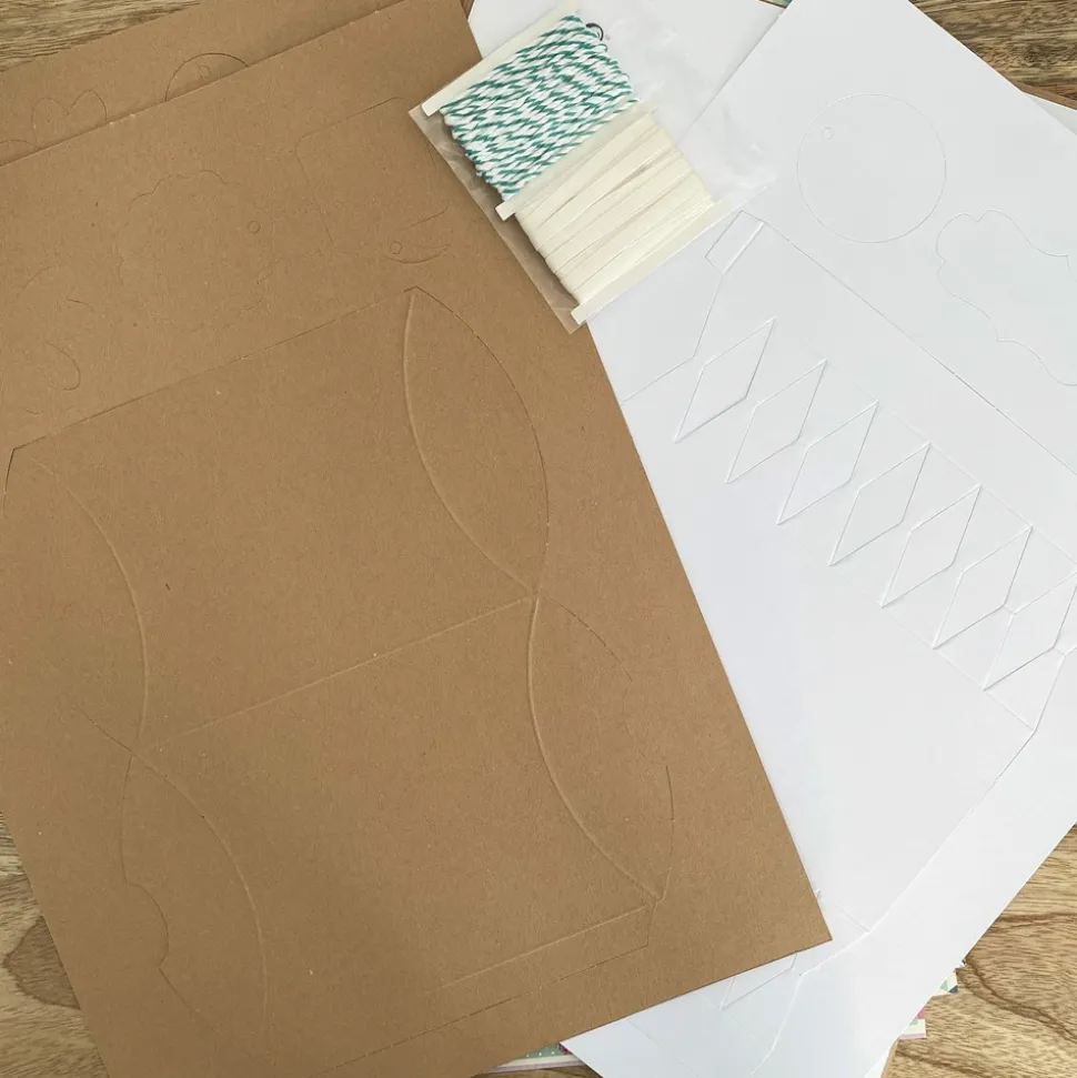 MES COURSES EN VRAC - Kit de boîtes cadeaux à faire soi-même