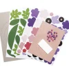 MES COURSES EN VRAC - Kit pour 3 couronnes de fleurs en papier