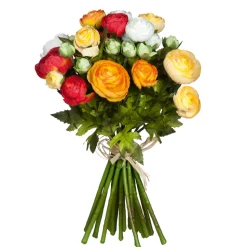 MICA - Bouquet de renoncules, orange 30 cm