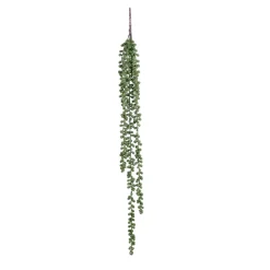 MICA - Fleur artificielle : Tige Senecio à suspendre H.71cm