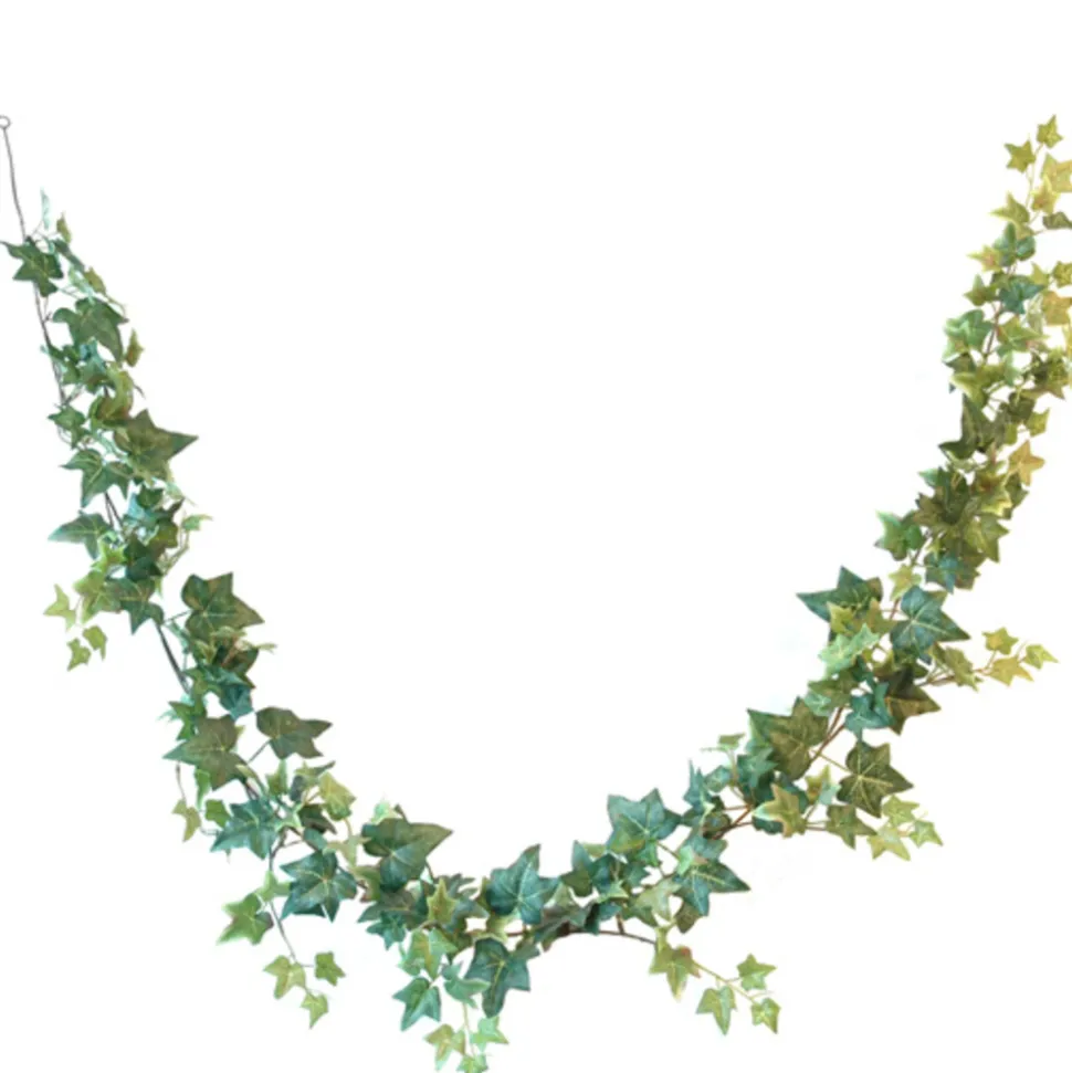 MICA - Guirlande de lierre artificiel, vert jamaïca L. 180 cm